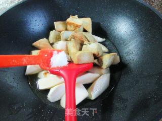 臭豆腐烧茭白步骤9