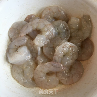 虾仁粉丝煲豆腐步骤2