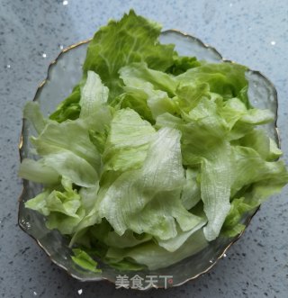 蚝油蒜蓉生菜步骤2