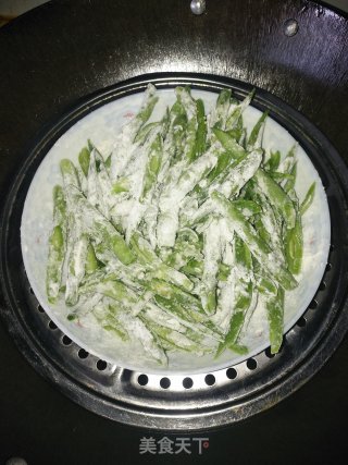 酸辣蒸豆角步骤4