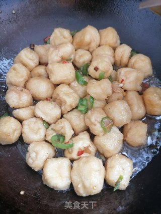 素炒油豆腐步骤3