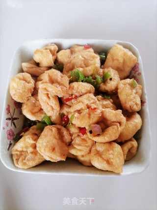 素炒油豆腐步骤5