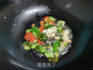 辣椒炒毛豆步骤3