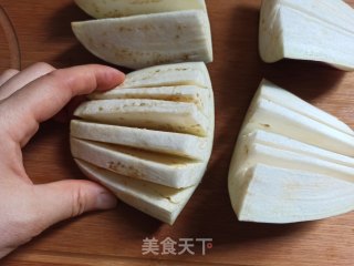 黑椒茄子步骤1
