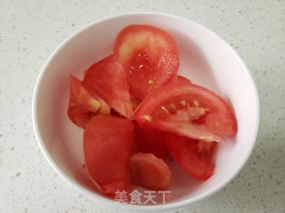 土豆丝炒西红柿步骤2