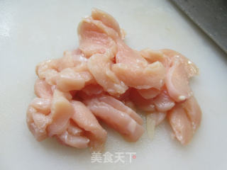 鸡胸肉炒丝瓜步骤4
