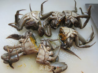 肉末蒸六月黄步骤2