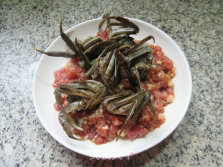 肉末蒸六月黄步骤8
