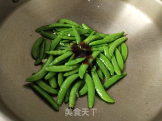蚝油甜豆步骤5