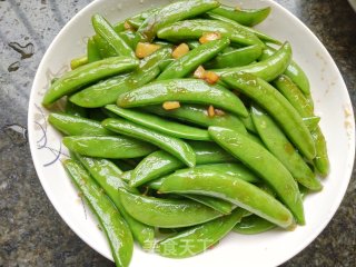 蚝油甜豆步骤7