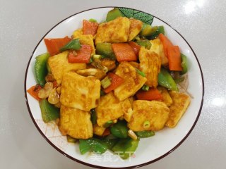 红烧鸡蛋豆腐步骤9