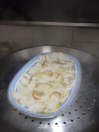 陈皮蒸鲟龙鱼片步骤6
