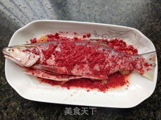 红糟蒸午鱼步骤5