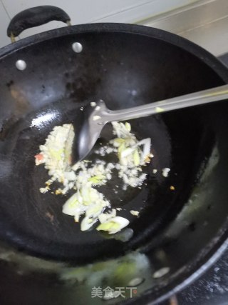 菜籽炒火腿步骤4