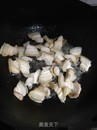 菜椒洋葱炒五花肉步骤3