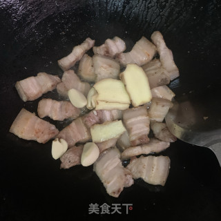 油豆腐焖五花肉步骤6