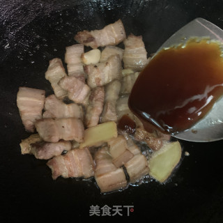 油豆腐焖五花肉步骤7