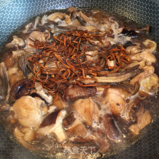 菌菇烧鸡腿步骤9