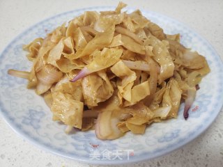 洋葱炒豆筋步骤4