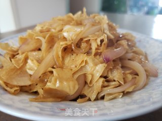 洋葱炒豆筋步骤5