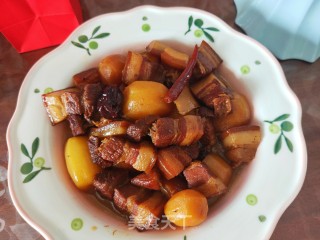 五花肉焖小土豆步骤20