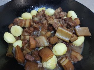 五花肉焖小土豆步骤17