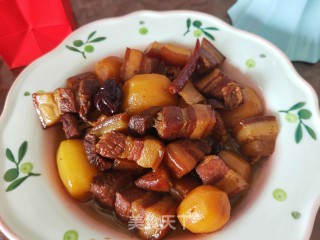 五花肉焖小土豆步骤21