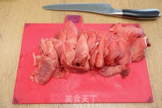 蒸牛肉豆腐金针菇步骤2