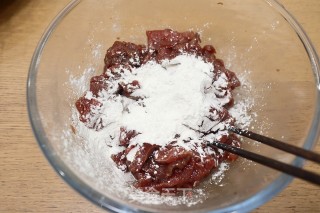 蒸牛肉豆腐金针菇步骤7