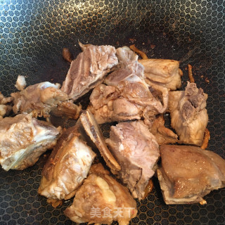 毛豆烧排骨步骤7