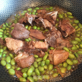 毛豆烧排骨步骤10