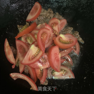 番茄牛肉盖饭步骤5