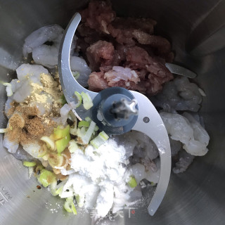 羊肚菌酿虾肉步骤3