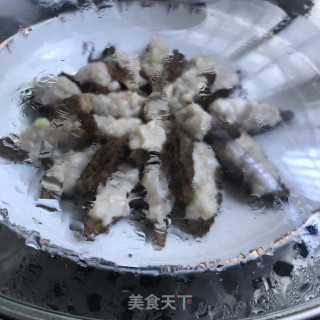 羊肚菌酿虾肉步骤8