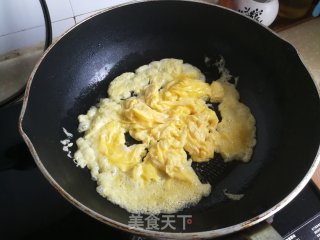 番茄黄瓜炒蛋步骤4