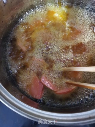 油炸土豆火腿肠步骤3