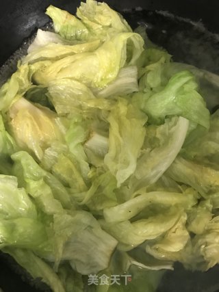 蚝油西生菜步骤6