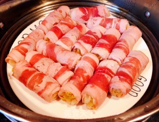 酸菜肥牛卷#懒人快手餐#步骤8