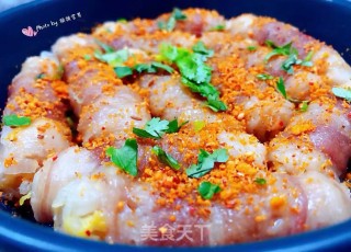 酸菜肥牛卷#懒人快手餐#步骤14