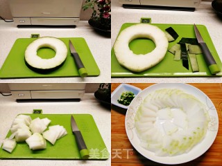 鲜香入味～冬瓜蒸肉饼步骤2