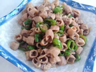 青椒炒粉肠步骤11