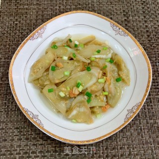 黄豆酱炒白茄瓜步骤10