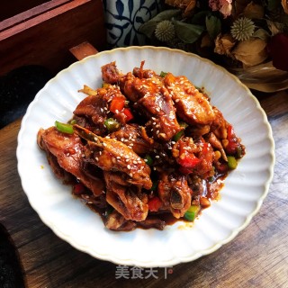蒜香焖鸡翅步骤10