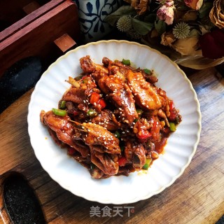 蒜香焖鸡翅步骤11