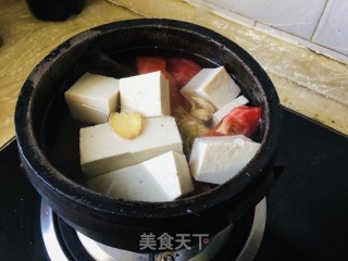 砂锅鲫鱼炖豆腐步骤5
