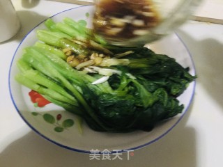 炝汁菜心步骤7