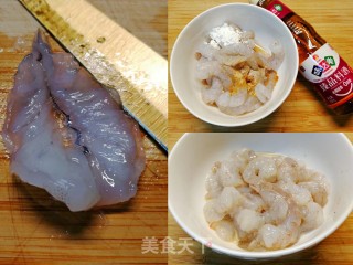 米其林时令招牌菜～荔枝虾球步骤2