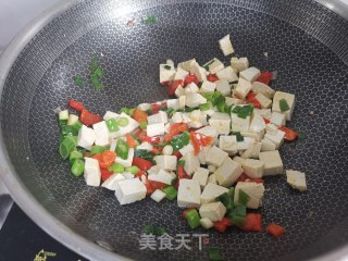小葱豆腐炒鸡蛋步骤6