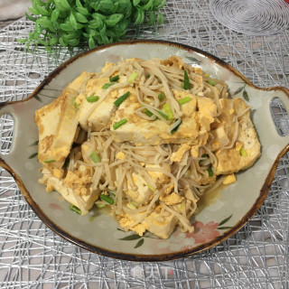 金针菇鸡蛋焖豆腐步骤14