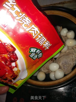懒人版的砂锅红烧排骨步骤6